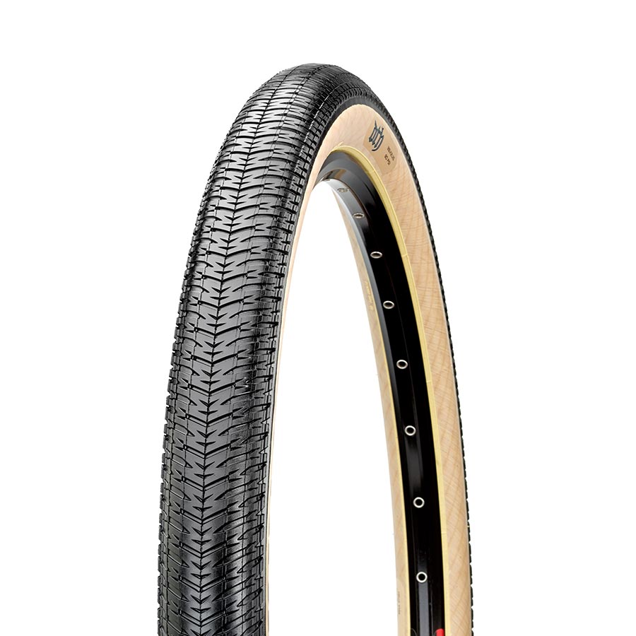 Tires Maxxis Maxxis DTH Tire - 26 x 2.30 Clincher Folding Black/Dark Tan EXO Dark Slate Gray
