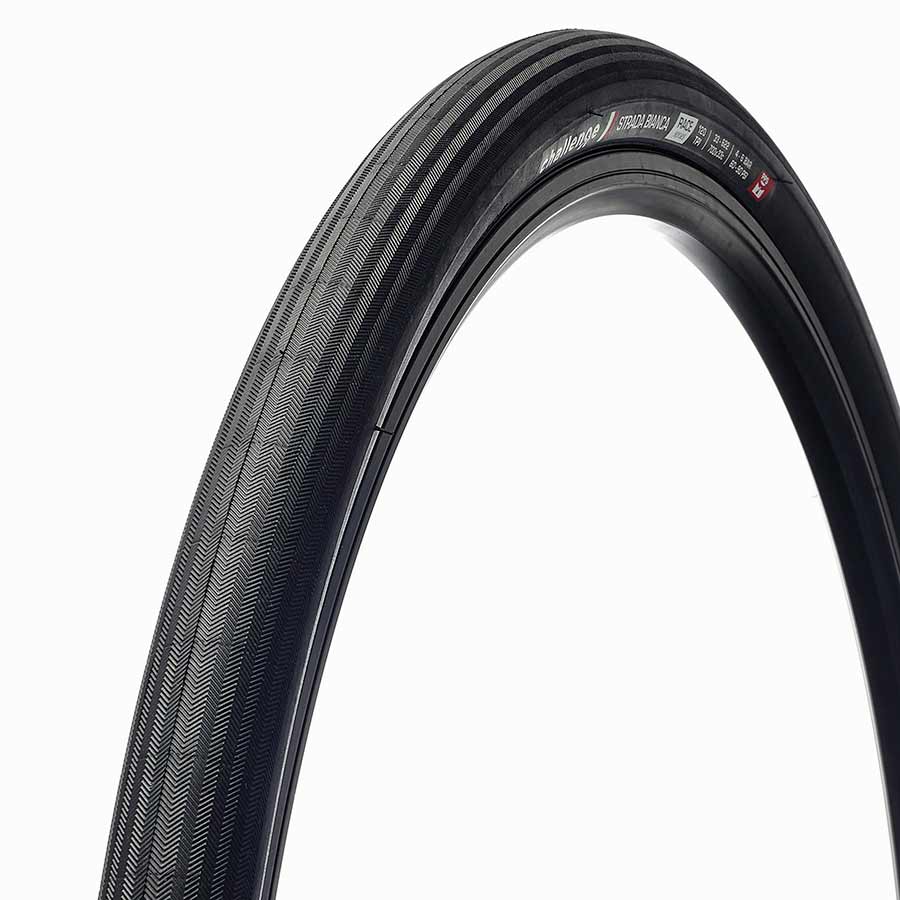 Tires Challenge Challenge Strada Bianca Race Tire 700x36C Folding Clincher Vulcanized Nylon 120TPI Black Dark Slate Gray