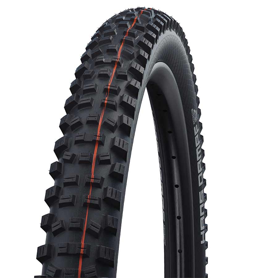 Tires Schwalbe Schwalbe Hans Dampf II Addix Tire 27.5x2.60 Folding Tubeless Ready Addix Soft Super Gravity TL Easy Black Dark Slate Gray