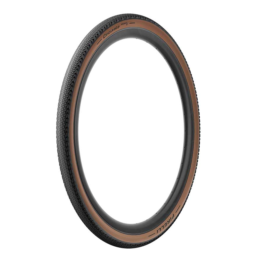 Tires Pirelli Pirelli Cinturato Gravel H Tire - 650b x 45 Tubeless Folding Classic Tan Dark Slate Gray