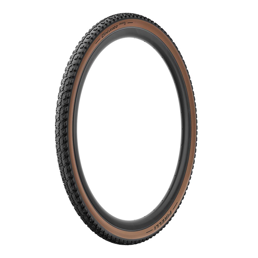 Tires Pirelli Pirelli Cinturato Gravel M Tire - 650b x 50 Tubeless Folding Classic Tan Dark Slate Gray