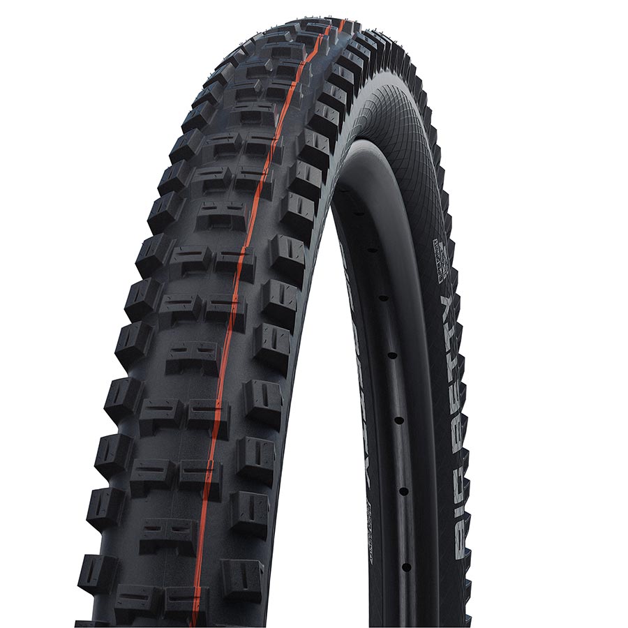 Tires Schwalbe Schwalbe Big Betty Tire - 27.5 x 2.4" Tubeless Folding BLK Evolution Line Addix Soft Super Trail Dark Slate Gray