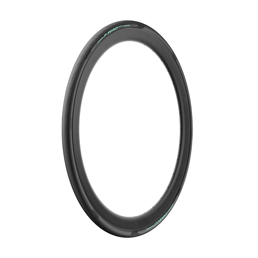 Tires Pirelli Pirelli PZero Race Road Tire 700x26C Folding Clincher SmartEVO TechBELT 127TPI Céleste Label Dark Slate Gray