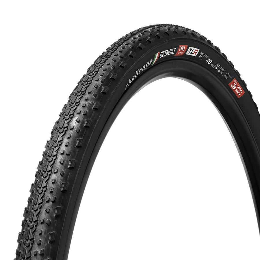 Tires Challenge Challenge Tire Getaway Pro TLR Tire 700 x 40 Black Dark Slate Gray
