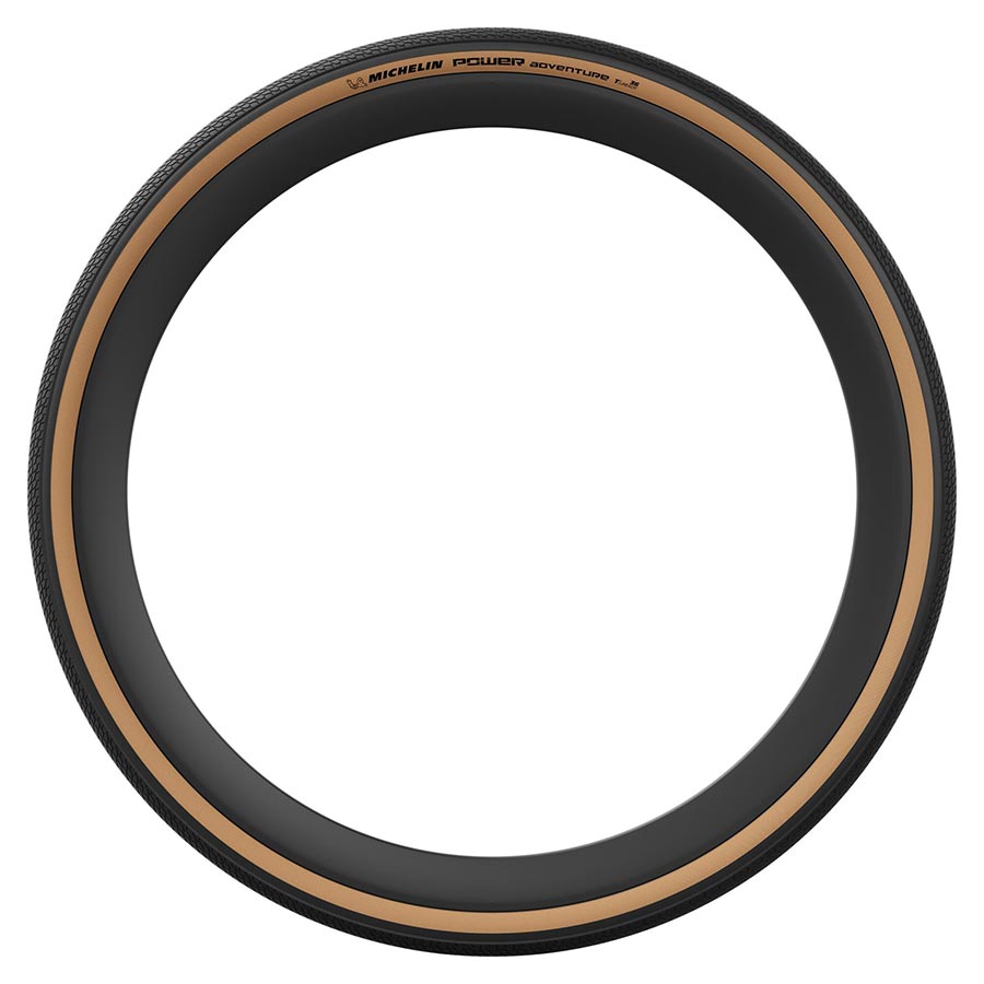 Tires Michelin Michelin Power Adventure Classic TS TLR 700X36 Black Dark Slate Gray