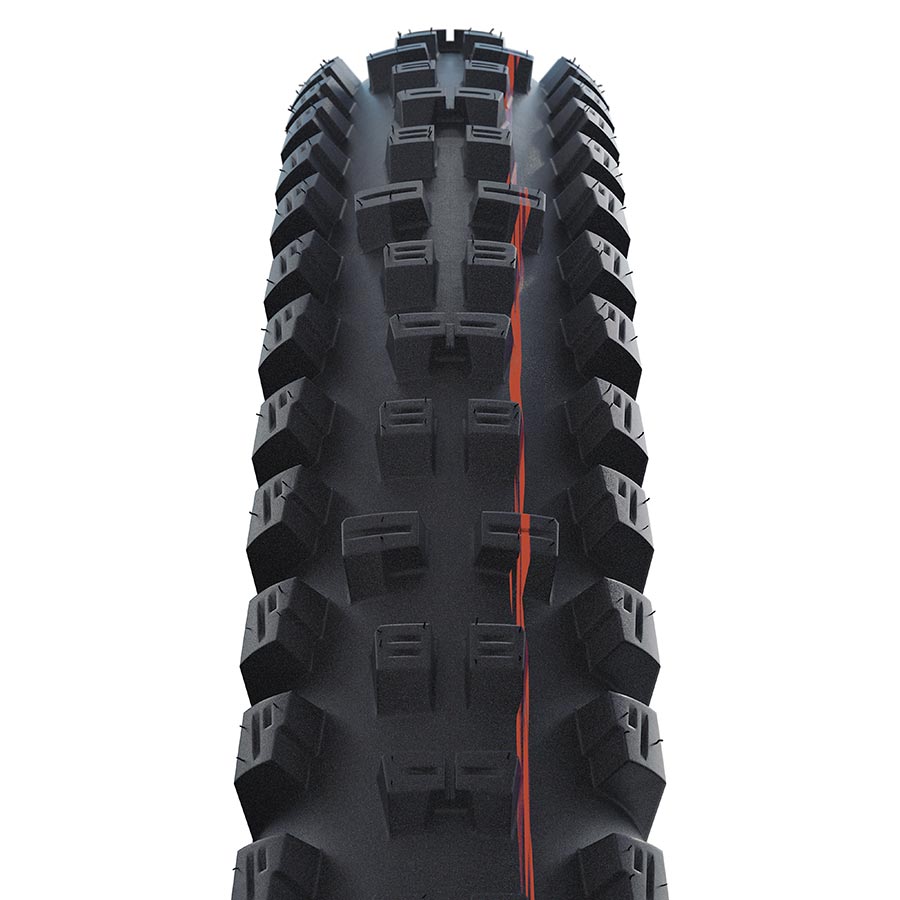 Tires Schwalbe Schwalbe Tacky Chan Mountain Tire 29"x2.40 Folding Clincher Addix Soft Super Trail TL Easy 67TPI Black Dark Slate Gray