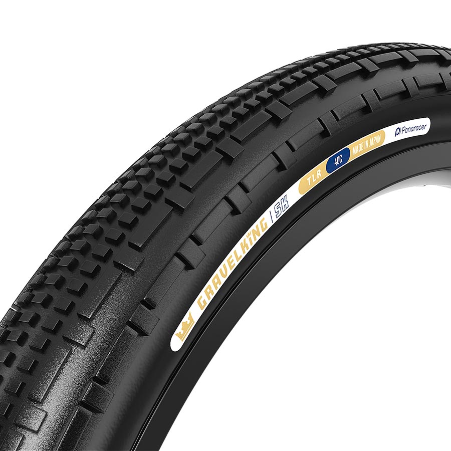 Tires Panaracer Panaracer GravelKing SK Tire - 650b x 48 / 27.5 x 1.90 Tubeless Folding BLK Dark Slate Gray