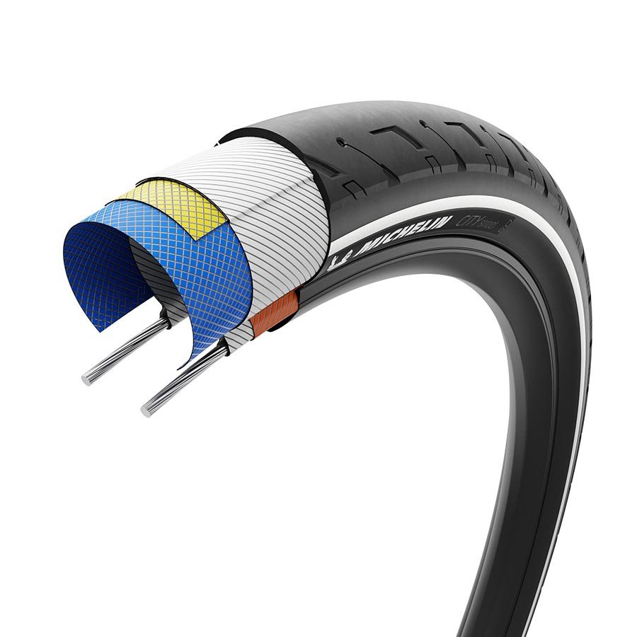 Tires Michelin Michelin City Street 29X2.0 Black Dark Slate Gray