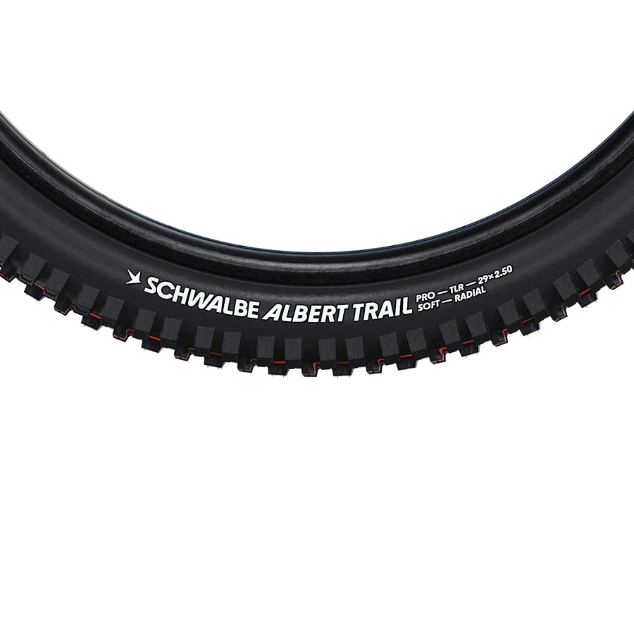 Tires Schwalbe Schwalbe Albert Trail Pro E50 27.5x2.5" Addix Soft Black Dark Slate Gray