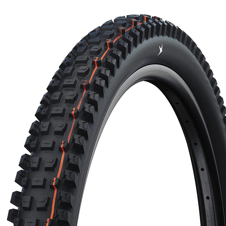 Tires Schwalbe Schwalbe Albert Trail Pro Mountain Tire 27.5"x2.50 Folding Tubeless Ready Addix Ultra Soft Radial 67TPI Black Dark Slate Gray
