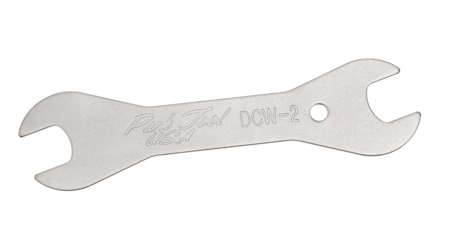 Hub Tools Park Tool Park Tool DCW-1 Double-Ended Cone Wrench: 13 and 14mm Light Gray