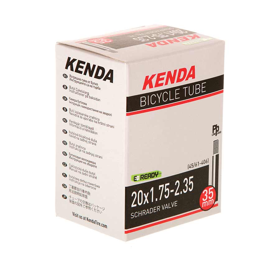Tube Kenda Kenda Butyl-LL Tube 20 x 1.75-2.35" SV Each Light Gray