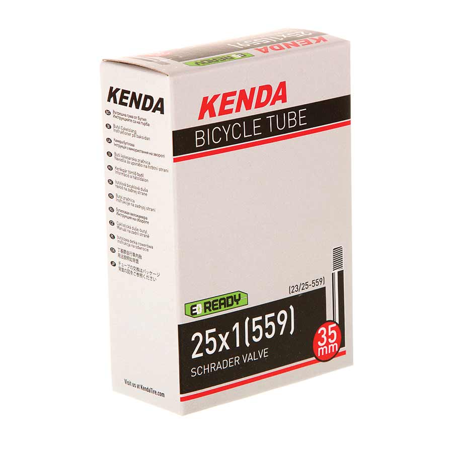 Tube Kenda Kenda Schrader Tube Schrader Length: 35mm 25 1.00 Light Gray
