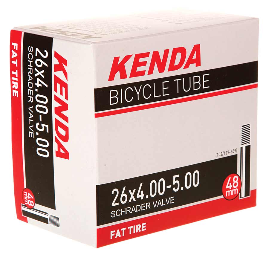 Tube Kenda Kenda Schrader Tube Schrader Length: 48mm 26 4.00-5.00 Black
