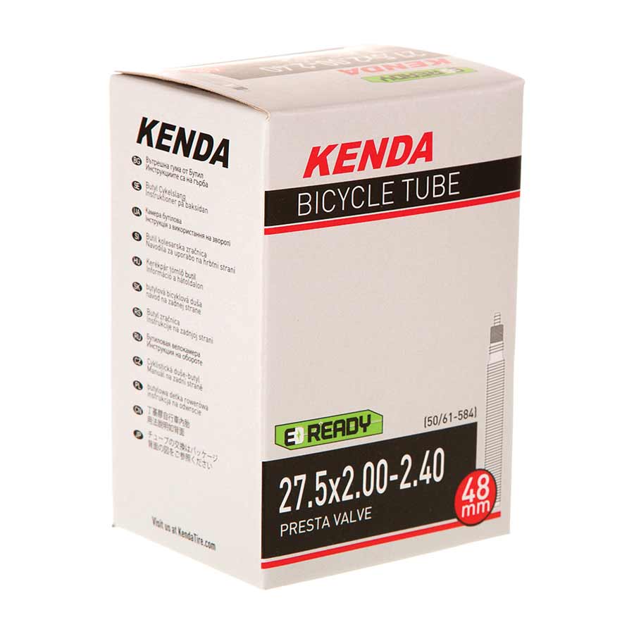 Tube Kenda Kenda Tube - 29 x 2 - 2.4 48mm Presta Valve Light Gray