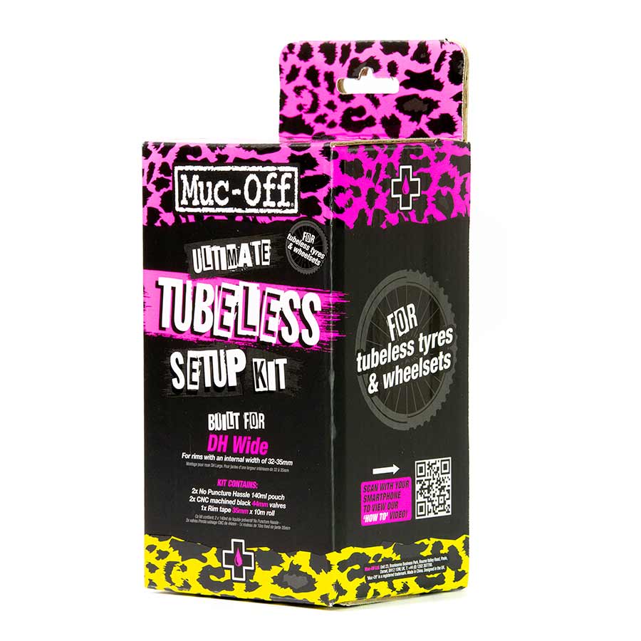 Tubeless Accessories Muc-Off Muc-Off Ultimate Tubeless Setup Kit DH/ Plus Light Pink
