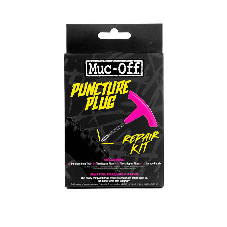 Tubeless Accessories Muc-Off Muc-Off Puncture Plug Tubeless Repair Kit Black