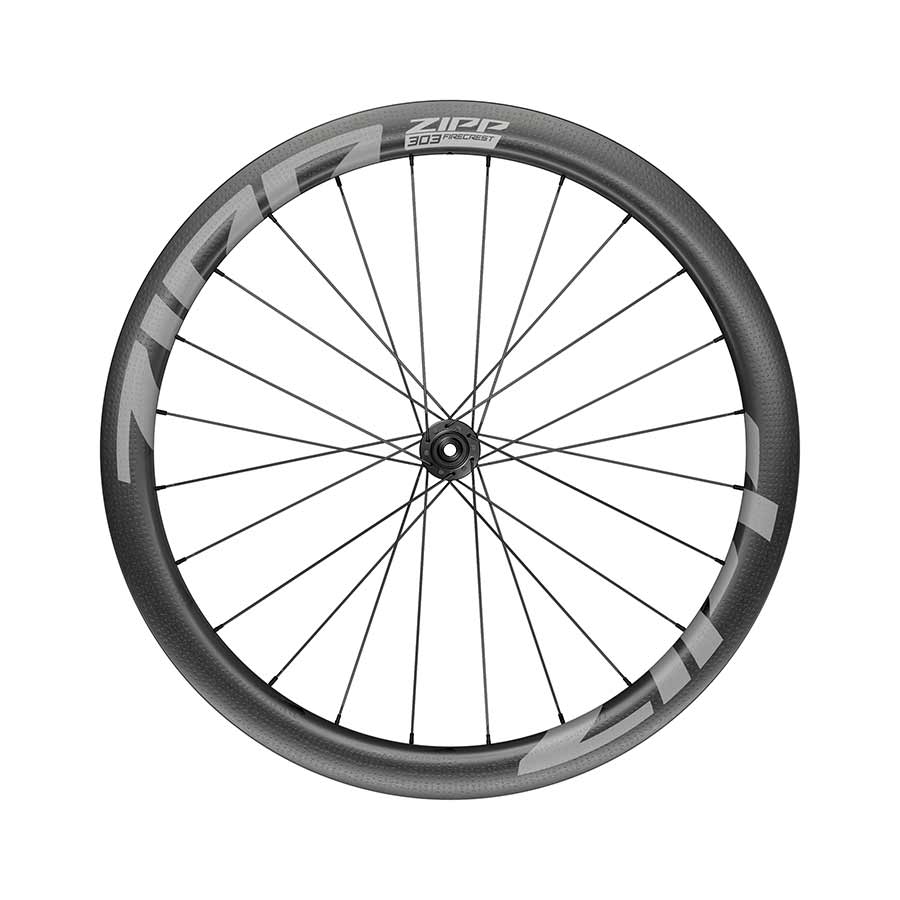 Front Wheel Zipp Speed Weaponry Zipp 303 Firecrest Front Wheel - 700 12 X 100mm Center-Lock Tubeless BLK A1 Dark Slate Gray