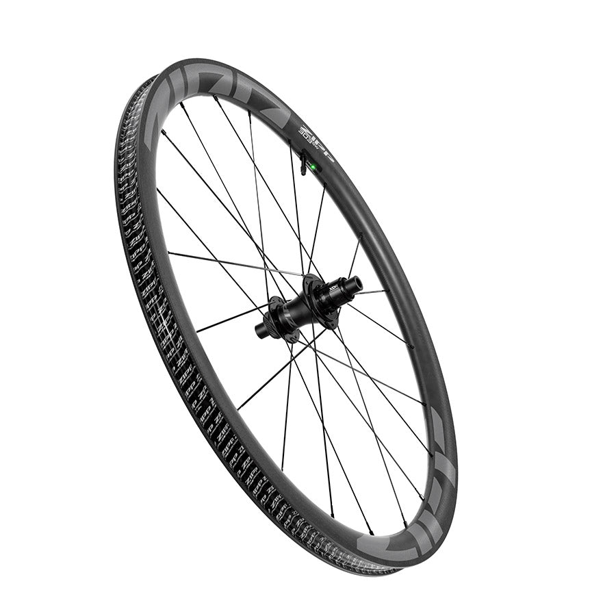 Rear Wheel Zipp Speed Weaponry Zipp 303 SW Rear Wheel - 700 12 x 142mm Center-Lock HG11 Tubeless Carbon w/ Wheel Sensor A1 Dark Slate Gray
