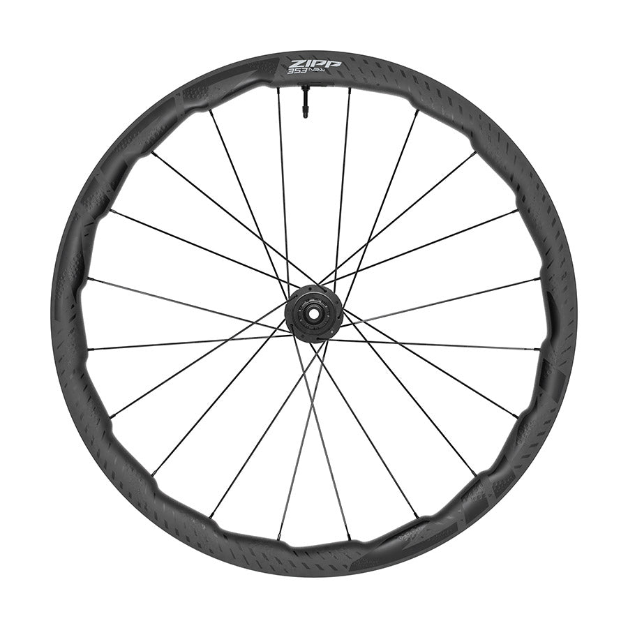 Rear Wheel Zipp Speed Weaponry Zipp 353 NSW Rear Wheel - 700 12 x 142mm Center-Lock XDR Tubeless Carbon w/ Wheel Sensor B1 Dark Slate Gray