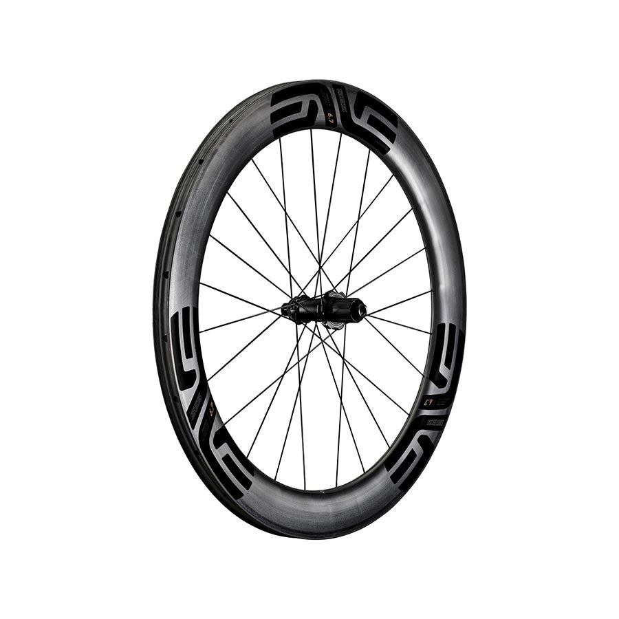 Wheels ENVE Composites ENVE SES 6.7 INDR Wheel Rear 700C / 622 Holes: 24 12mm TA 142mm Disc Center Lock Campagnolo N3W Dark Slate Gray