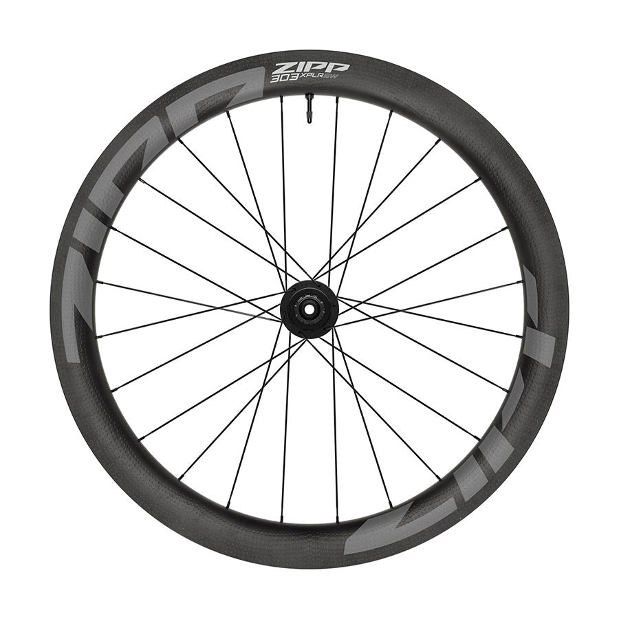 Rear Wheel Zipp Speed Weaponry Zipp 303 XPLR SW Rear Wheel - 700 12 x 142mm Center-Lock Carbon BLK HG11 Road 24H A1 Dark Slate Gray