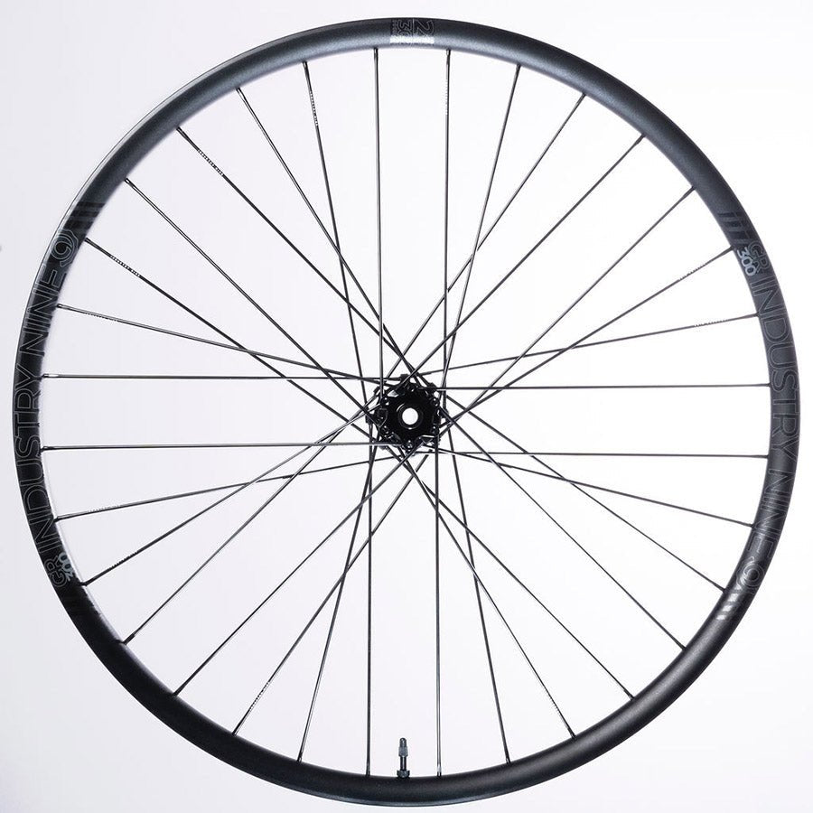 Wheels Industry Nine Industry Nine Hydra 2 Grade S Wheel Front 29 / 622 Holes: 32 15mm TA 110mm Boost Disc IS 6-bolt Dark Slate Gray