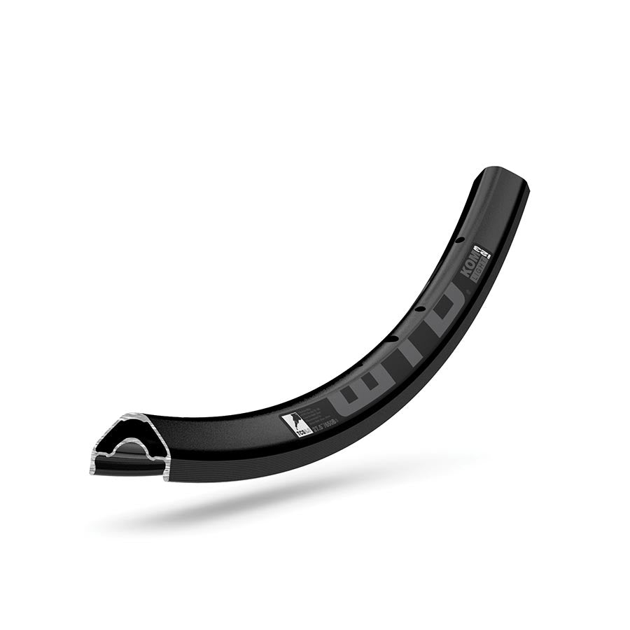 Rims WTB WTB KOM Light i23 Rim - 29" TCS Tubeless Disc Black 28H Lavender