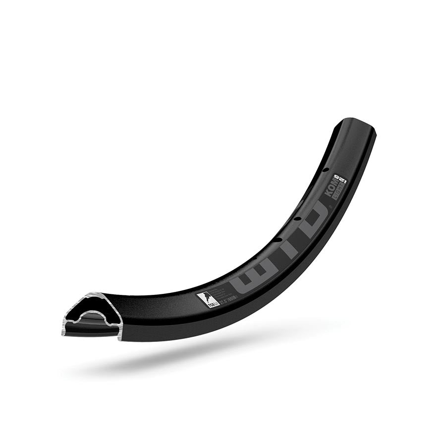 Rims WTB WTB KOM Light i25 Rim - 29" TCS Tubeless Disc Black 28H Lavender