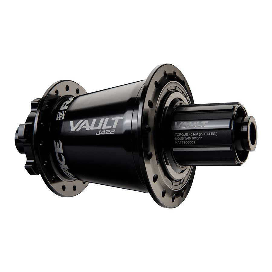 Hubs Race Face RaceFace Vault J-Bend 424 Rear Hub - 12 x 148mm 6-Bolt XD Black 32H Dark Gray