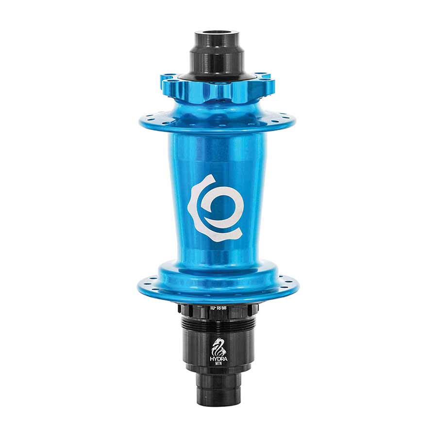 Disc Hubs Industry Nine Industry Nine Hydra Classic DH150/157 6B Disc Hub Rear 32H 12mm TA 157mm Shimano Micro Spline Turquoise Steel Blue