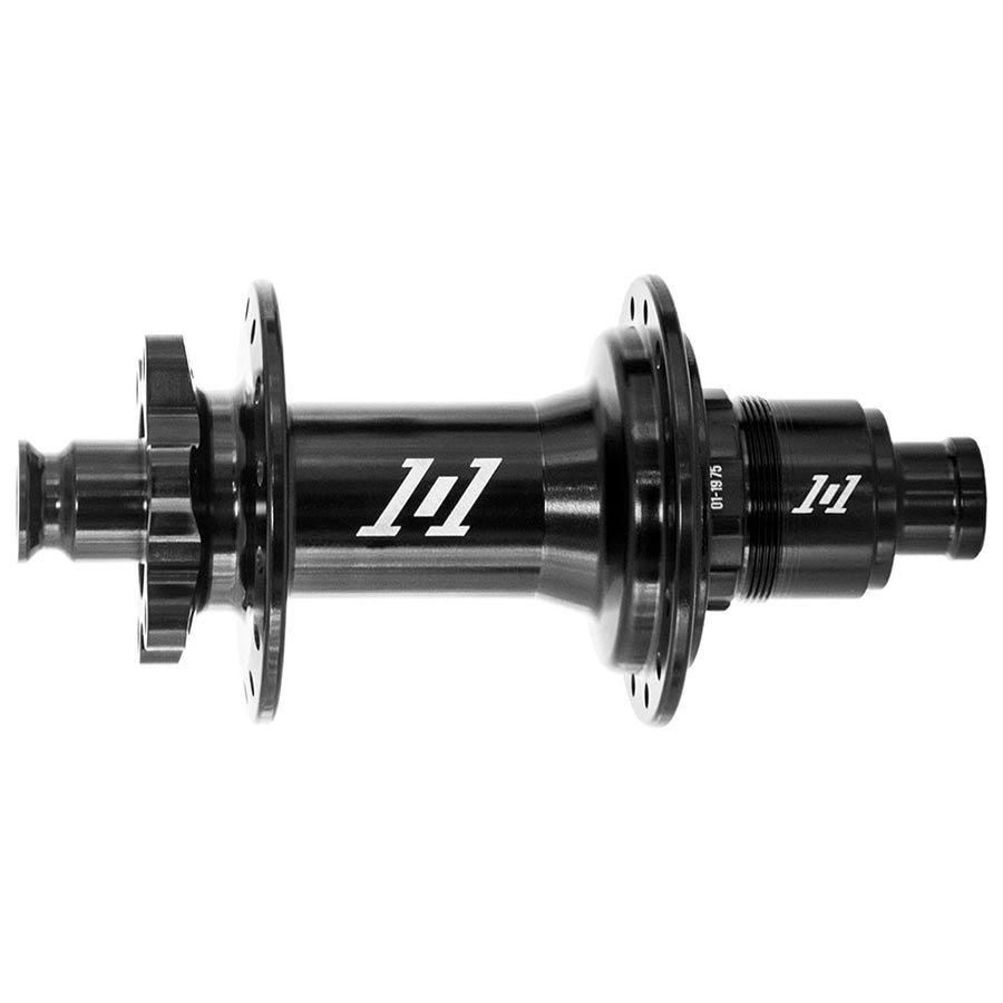 Hubs Industry Nine Industry Nine 1/1 Classic Rear Hub - 12 x 148mm 6-Bolt Micro Spline BLK 28H Dark Slate Gray