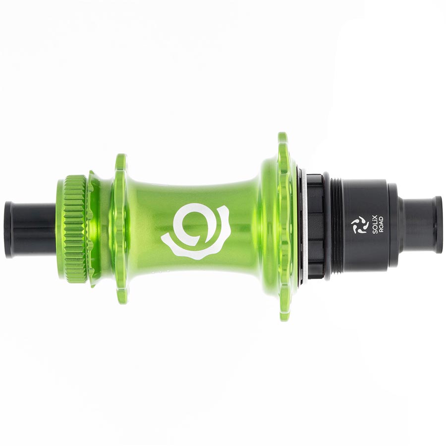 Disc Hubs Industry Nine Industry Nine Solix G Classic Rear XD-R Disc Hub Rear 24H 12mm TA 142mm SRAM XD-R Lime Yellow Green