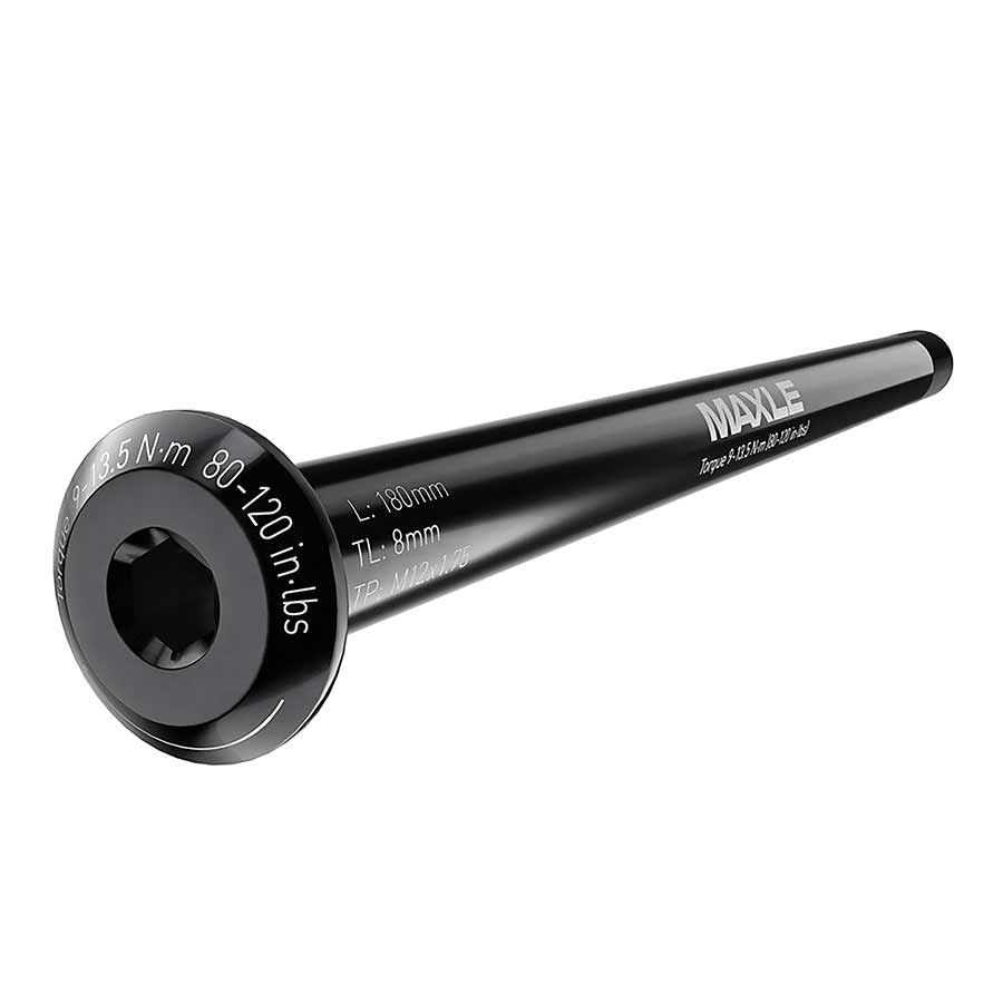 Axles & Axle Parts SRAM SRAM Maxle Stealth Rear Thru Axle - 12x148 174mm Length Boost UDH Black Dark Slate Gray
