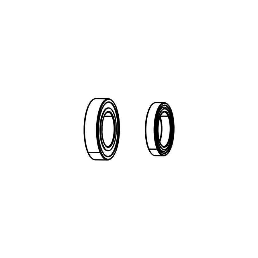 Cartridge Bearings Zipp Speed Weaponry Zipp Bearing Kit - Super 9 Disc Brake 6803/61803 Qty 1 6903/61903 Qty 1 Black