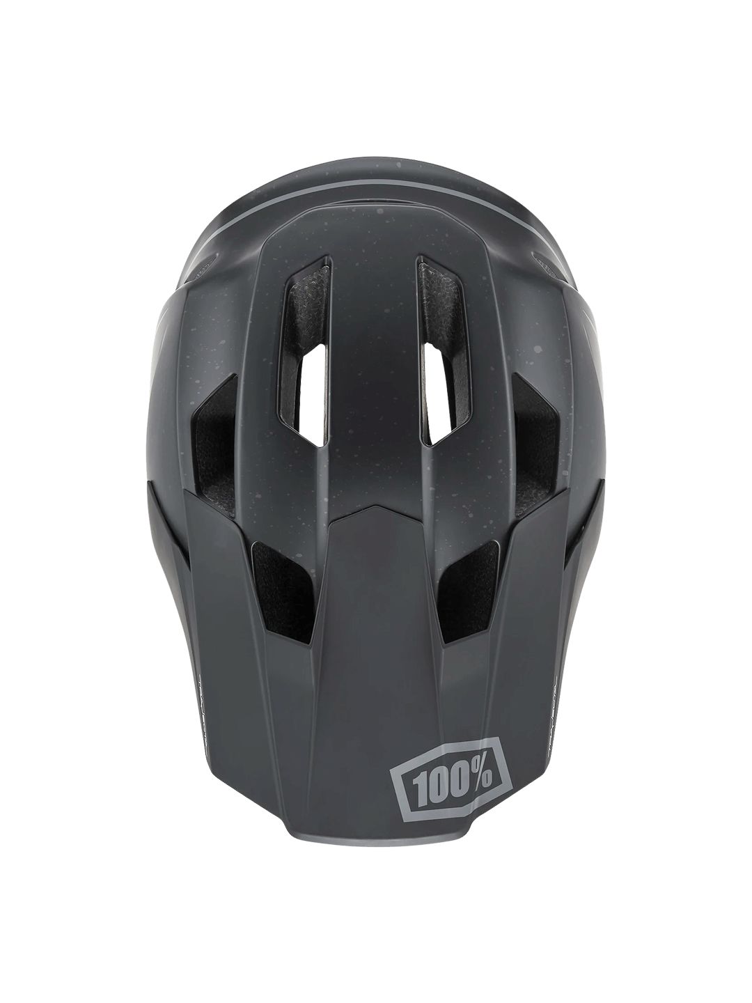 Helmets 100% 100% Trajecta Full Face Helmet with Fidlock - Black Large Dark Slate Gray