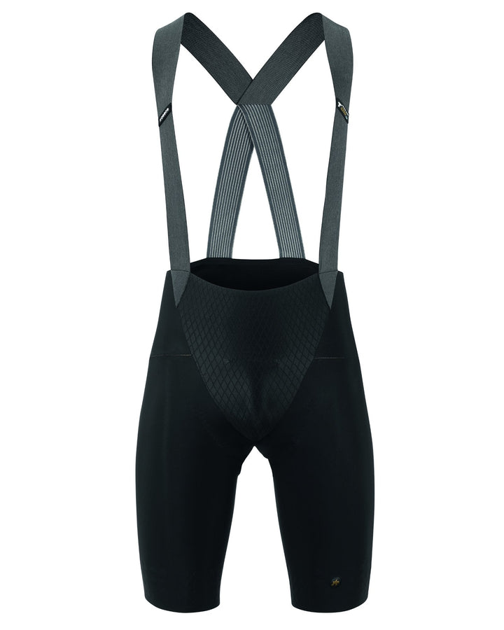 Men Assos Bib Shorts Black Series Front