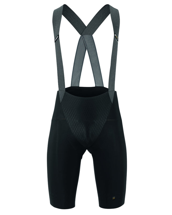 Men Assos Bib Shorts Black Series Front