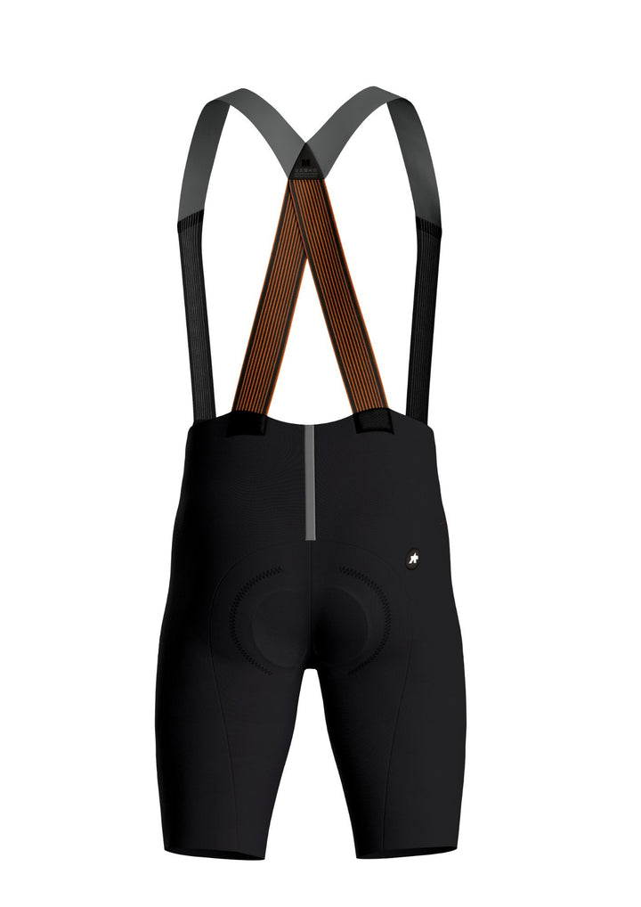 Men Assos Bib Shorts Black Series Back