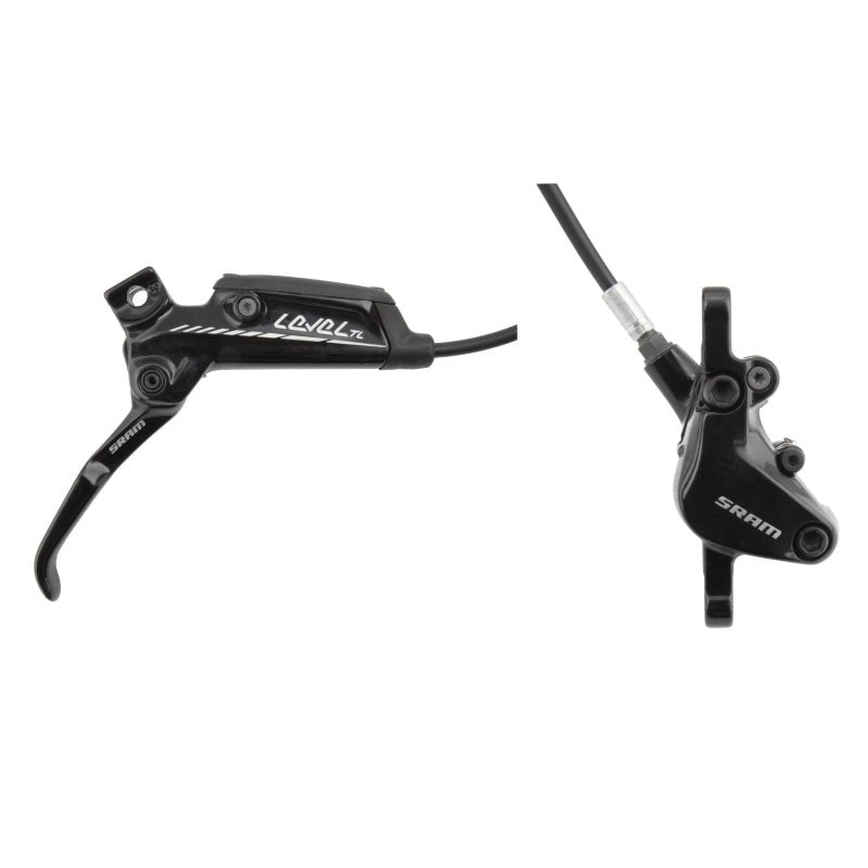 Disc Brake & Lever SRAM SRAM Level TL Disc Brake and Lever - Rear Hydraulic Post Mount Black A1 Dark Slate Gray