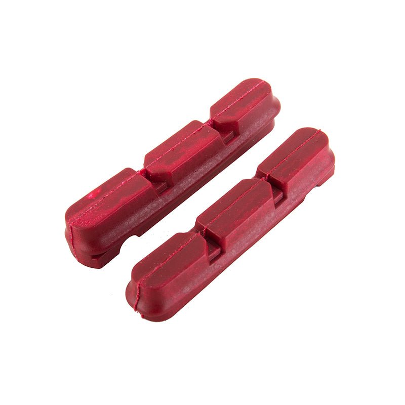 Brake Pads Kool Stop Kool Stop Road 1003R Carbon Red Replacement Insert Pads Brown