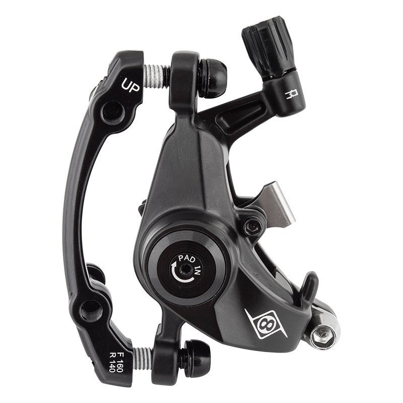 Brakes Origin8 Origin8 Vise II PM Road Mechanical Disc Brake Frt or Rr disc brake Black Dark Slate Gray