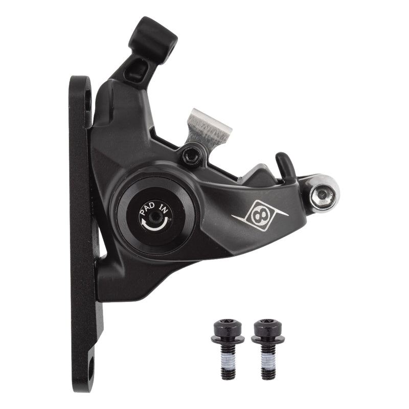 Brakes Origin8 Origin8 Vise II FM Mechanical Disc Brake Front disc brake Black Dark Slate Gray