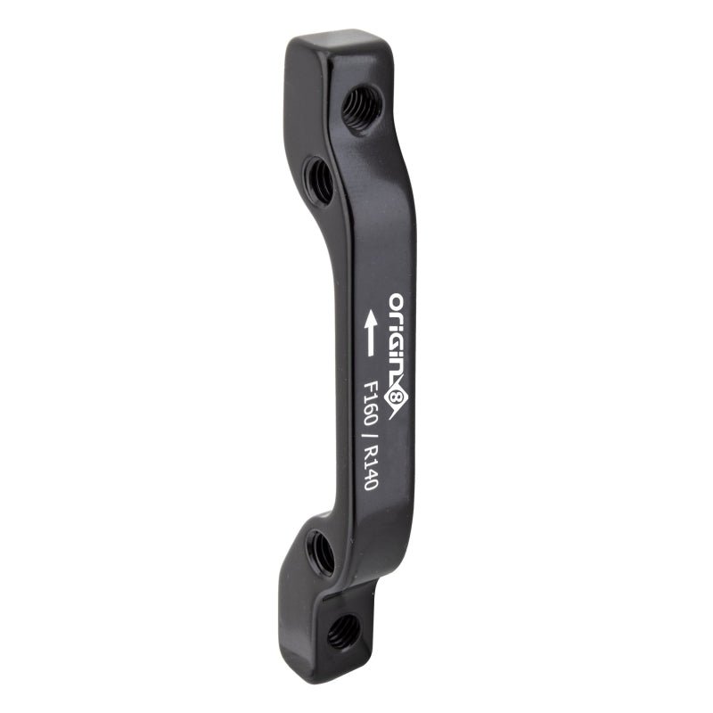 Brakes Origin8 Origin8 Vise IS Mount to Post Mount Disc Adapter FT/RR IS Mount Post Mount Black +0mm Dark Slate Gray