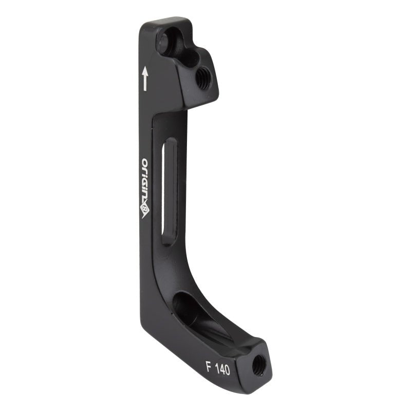 Brakes Origin8 Origin8 Vise Flat Mount to Post Mount Disc Adapter FT 140mm/160mm Flat Mount Post Mount Black +0mm Dark Slate Gray