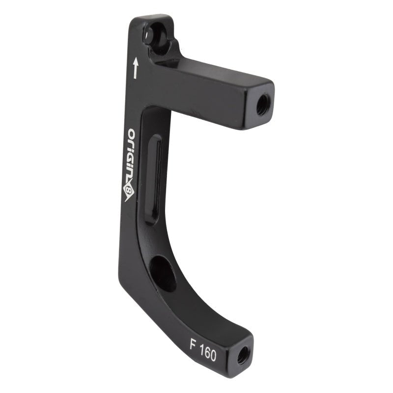Brakes Origin8 Origin8 Vise Flat Mount to Post Mount Disc Adapter FT Flat Mount Post Mount Black +20mm Dark Slate Gray