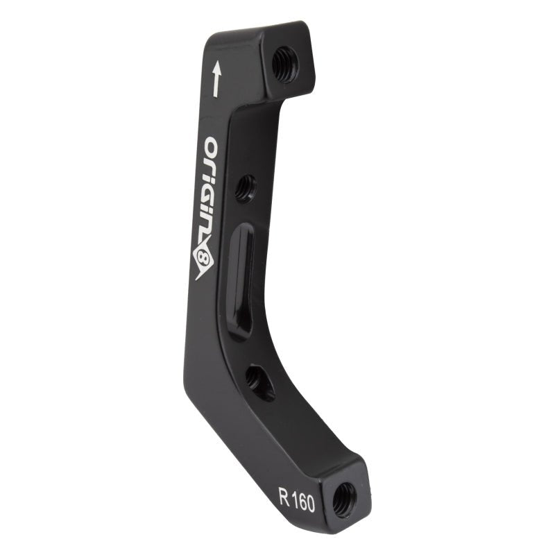 Brakes Origin8 Origin8 Vise Flat Mount to Post Mount Disc Adapter RR Flat Mount Post Mount Black +20mm Dark Slate Gray