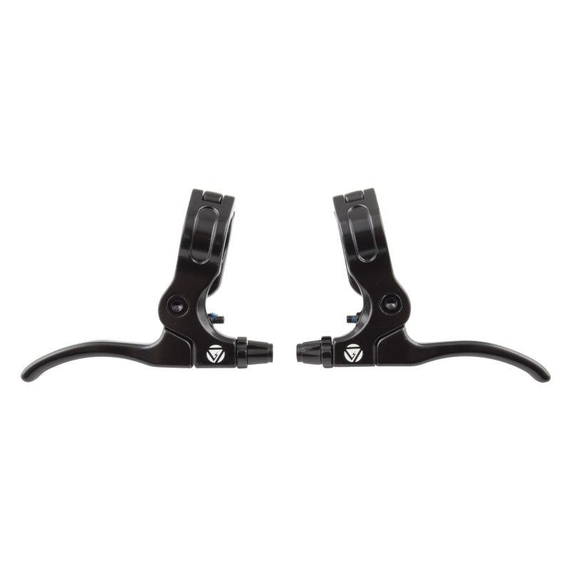 Brake Levers Black ops Black ops Hinged 2-Finger Lever Black Pair 2 Finger Dark Slate Gray