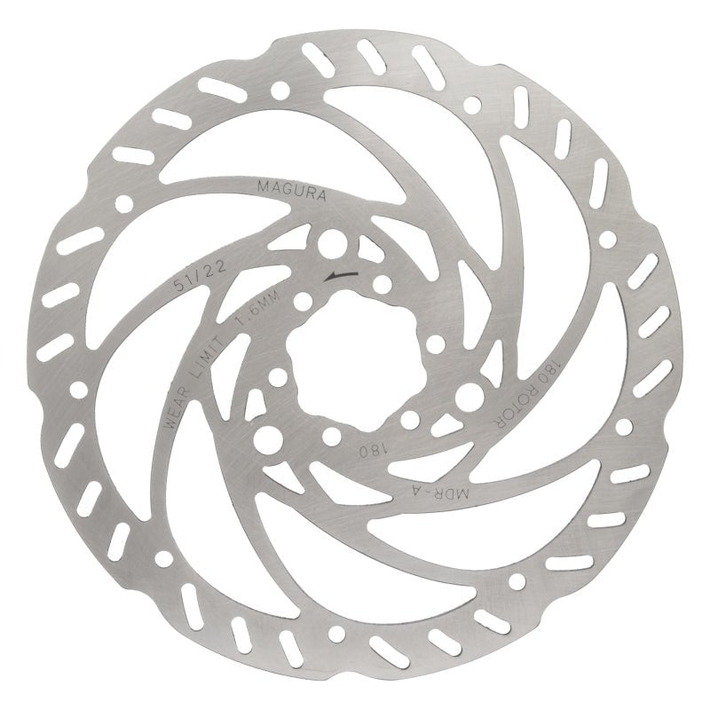 Brakes Magura Magura MDR-A Rotor 180mm Silver Rotor Dark Gray
