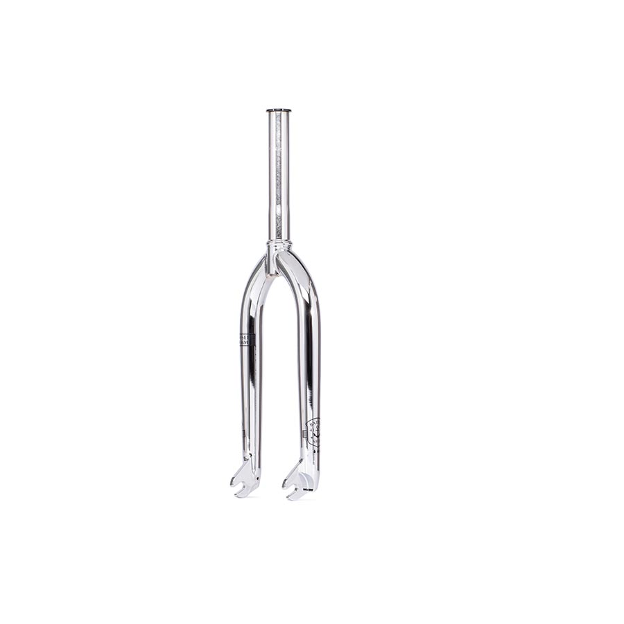 We The People Battleship BMX Fork 20 1-1/8 10x100mm Rake: 24mm Chrome
